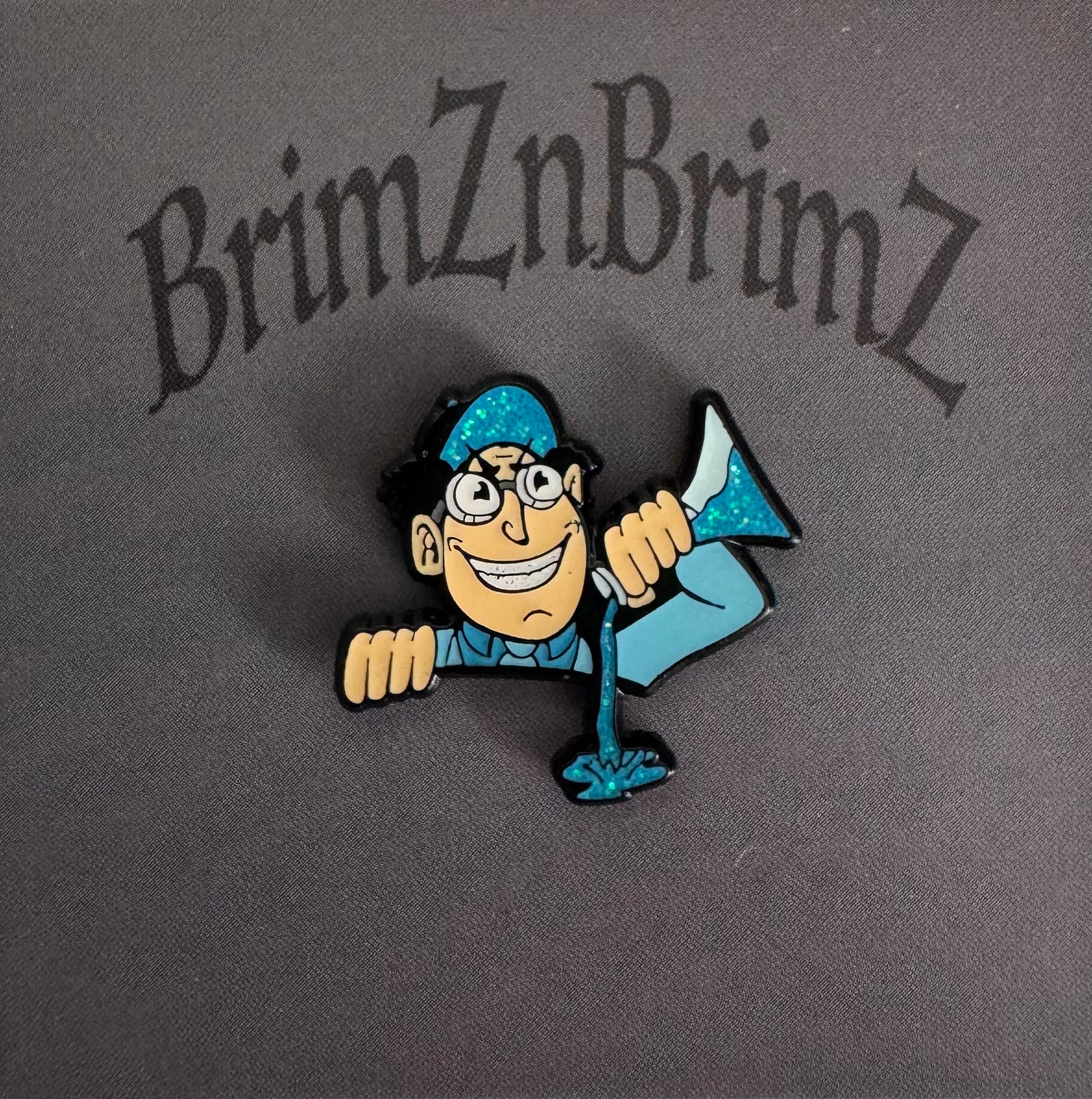 Blue Scientist Pin